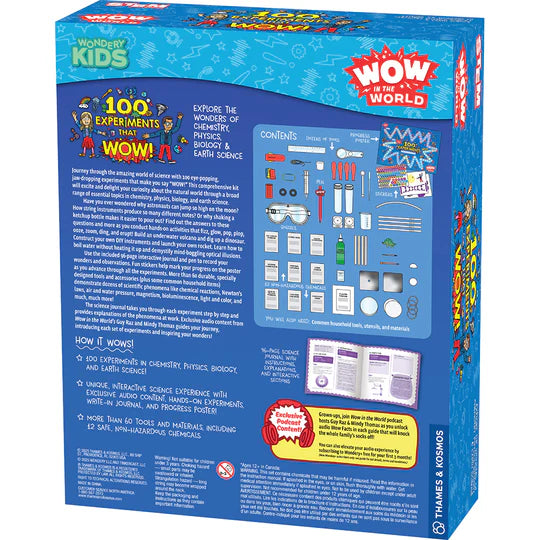 Wow in the World: 100 Experiments That WOW!