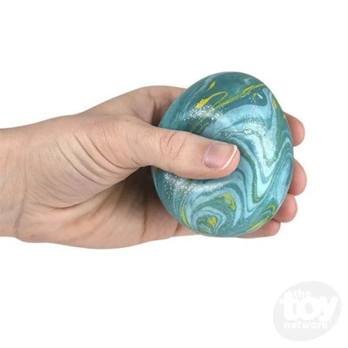 Squish And Stretch Marbleized Easter Eggs
