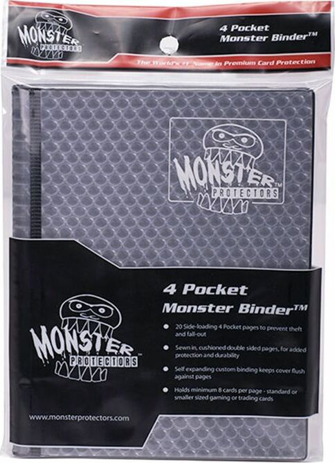 Binder: 4-Pocket Monster Holofoil Black