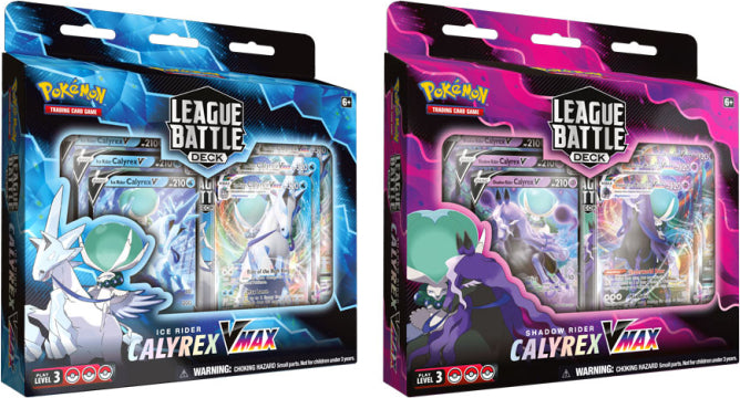 Pokemon TCG: Calyrex VMAX League Battle Deck Ice/Shadow Rider