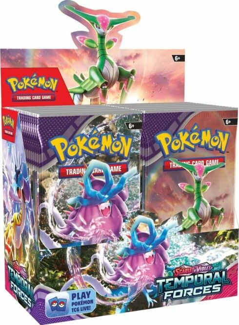 Pokémon TCG: Scarlet and Violet 5: Temporal Forces: Booster Bundle