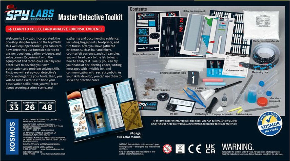 Spy Labs: Master Detective Toolkit