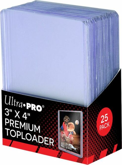 Toploader: 3x4 Hard Sleeves Premium Singles — Boing! Toy Shop