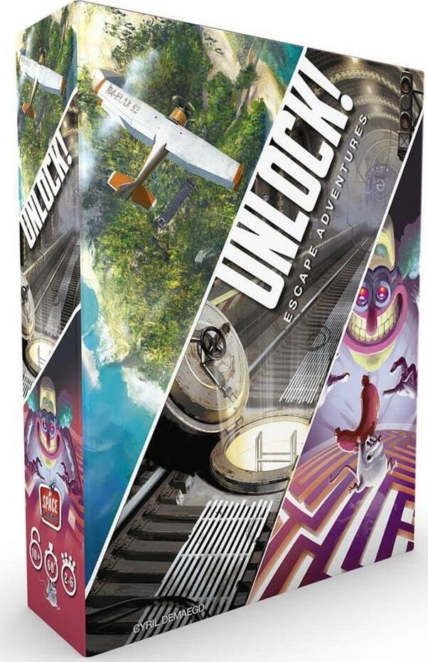 Asmodee Unlock! Escape Adventures Board Game