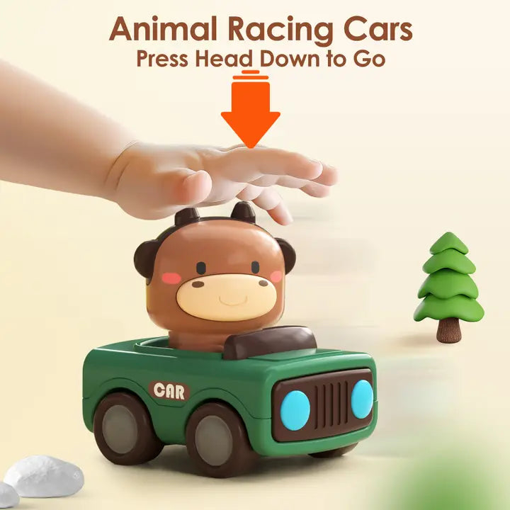 Press & Go Racing Cars