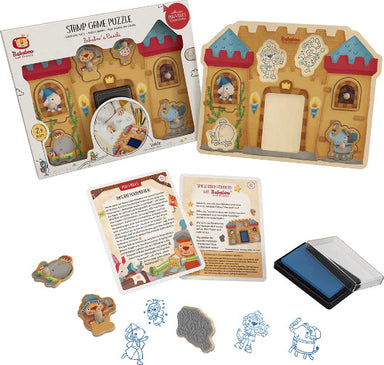 Bababoo's Castle Stamp Game Puzzle