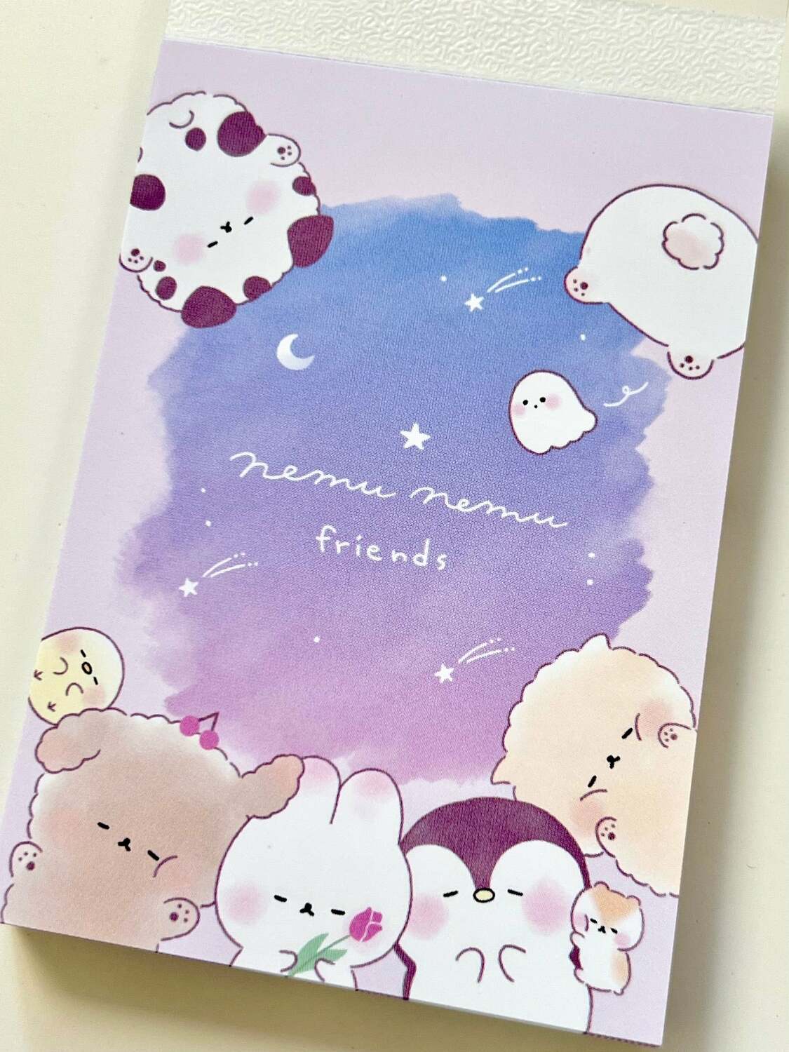 Nemu Nemu Animal Friends Mini Notepad