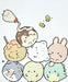 Round Animals Takoyaki Konamon Mini Notepad