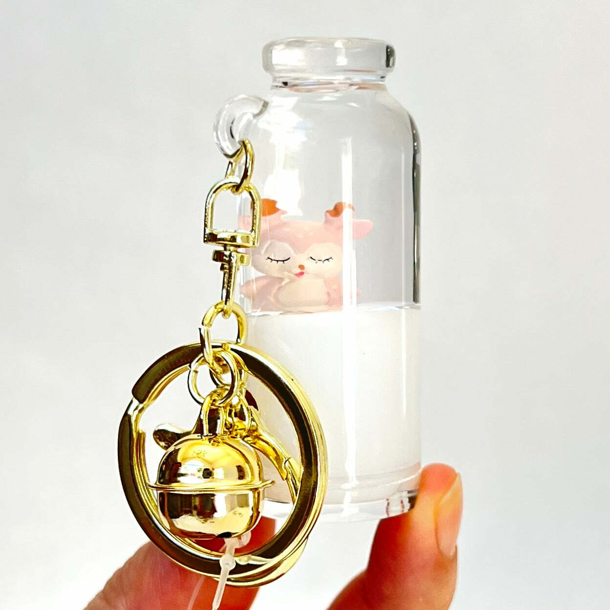 Snow Deer Floaty Assortment Key Charm (assorted)