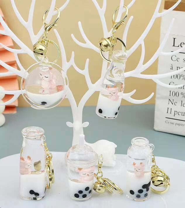 Snow Deer Floaty Assortment Key Charm (assorted)