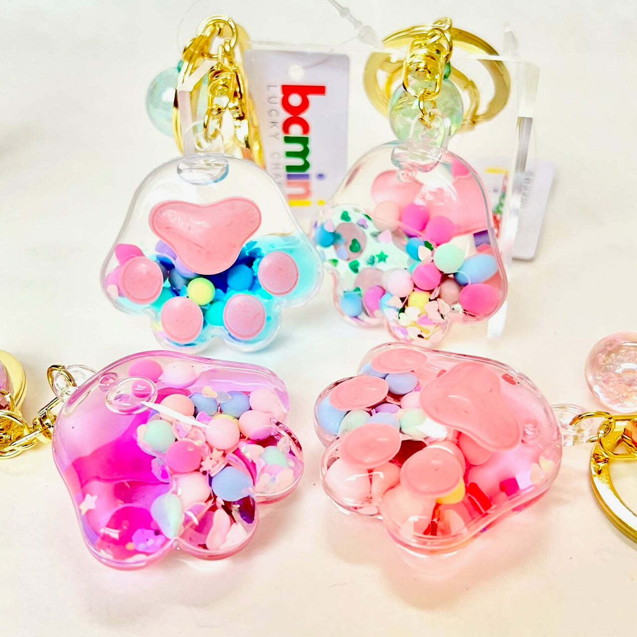 Paws Floaty Key Charm 