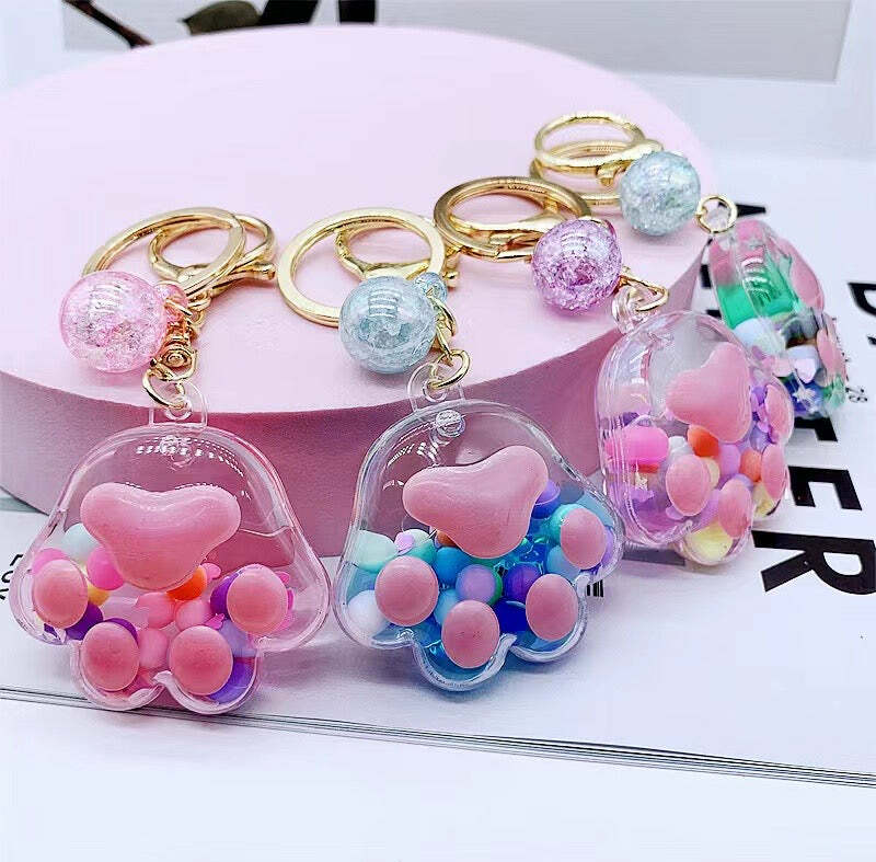 Paws Floaty Key Charm 