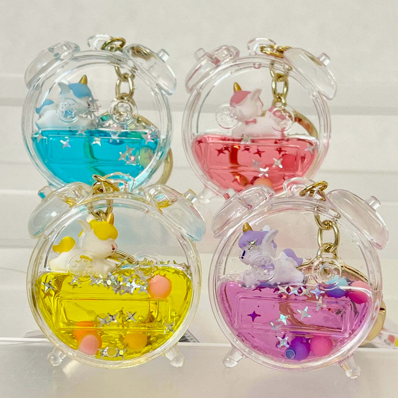 Unicorn Floaty Key Charm 