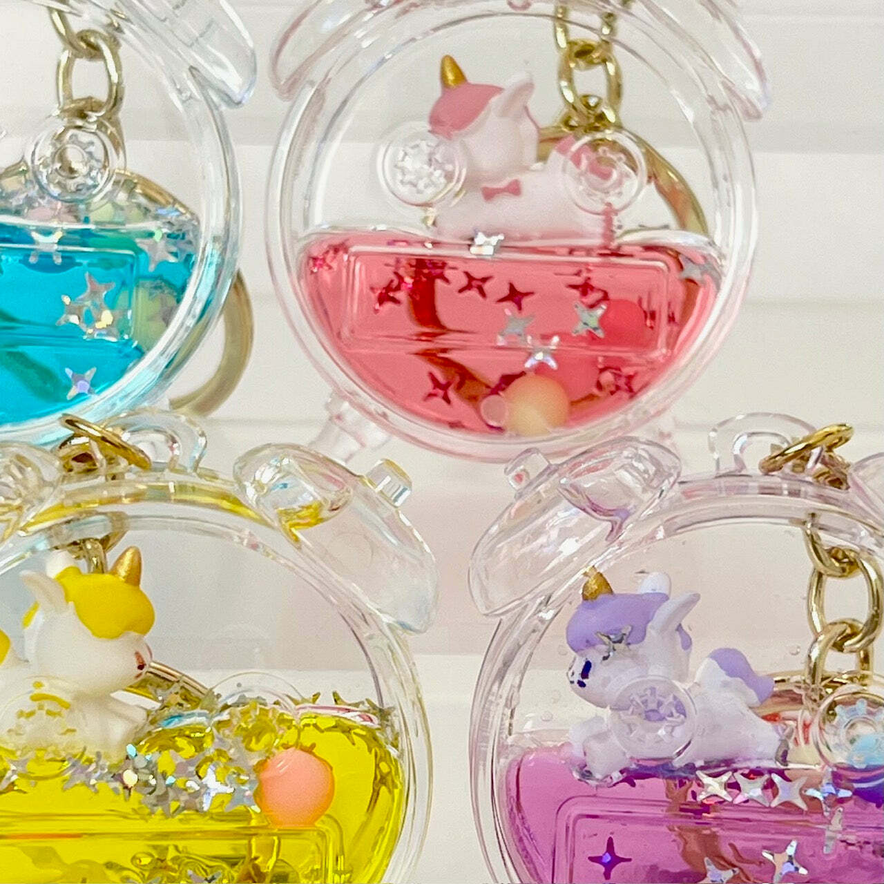 Unicorn Floaty Key Charm 