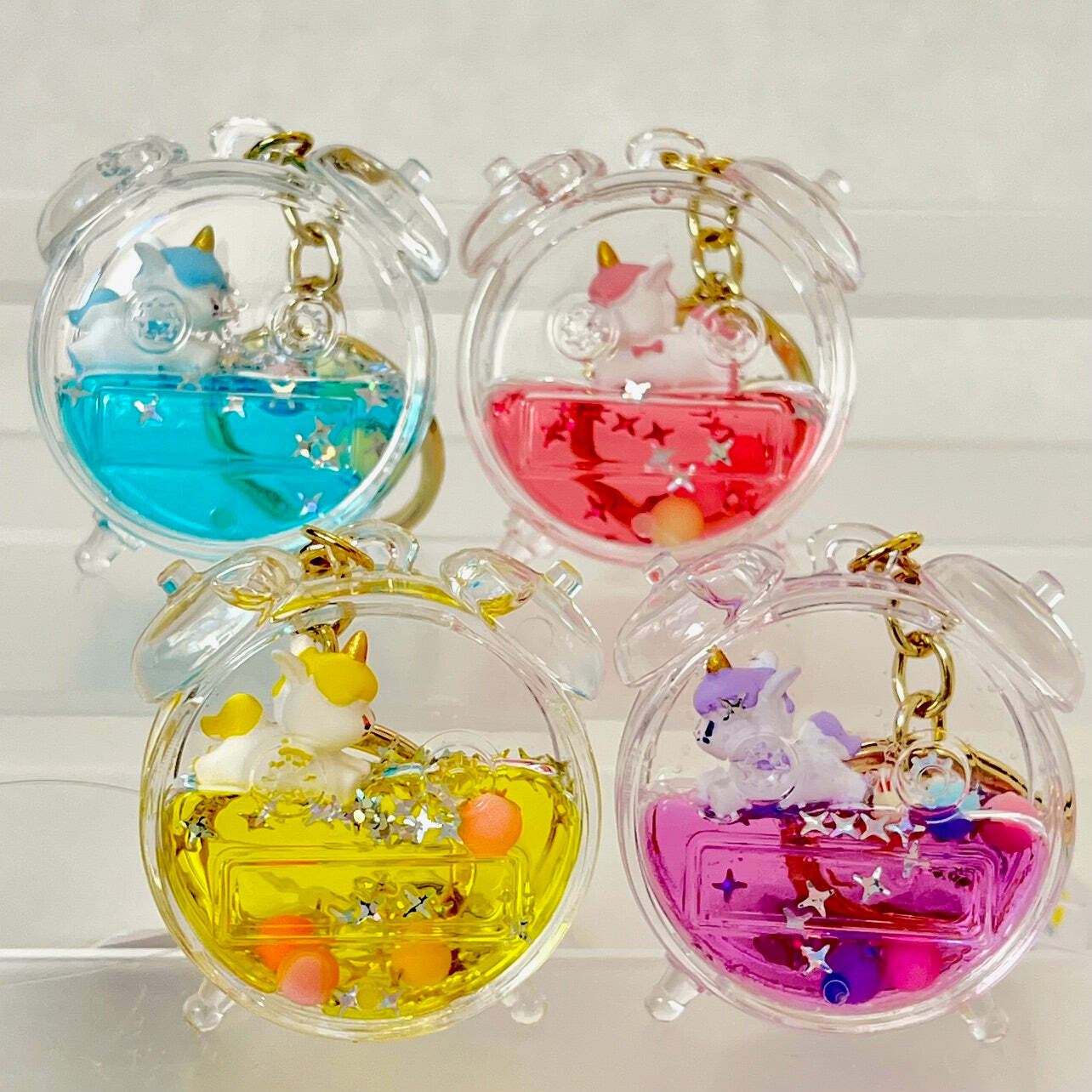 Unicorn Floaty Key Charm 