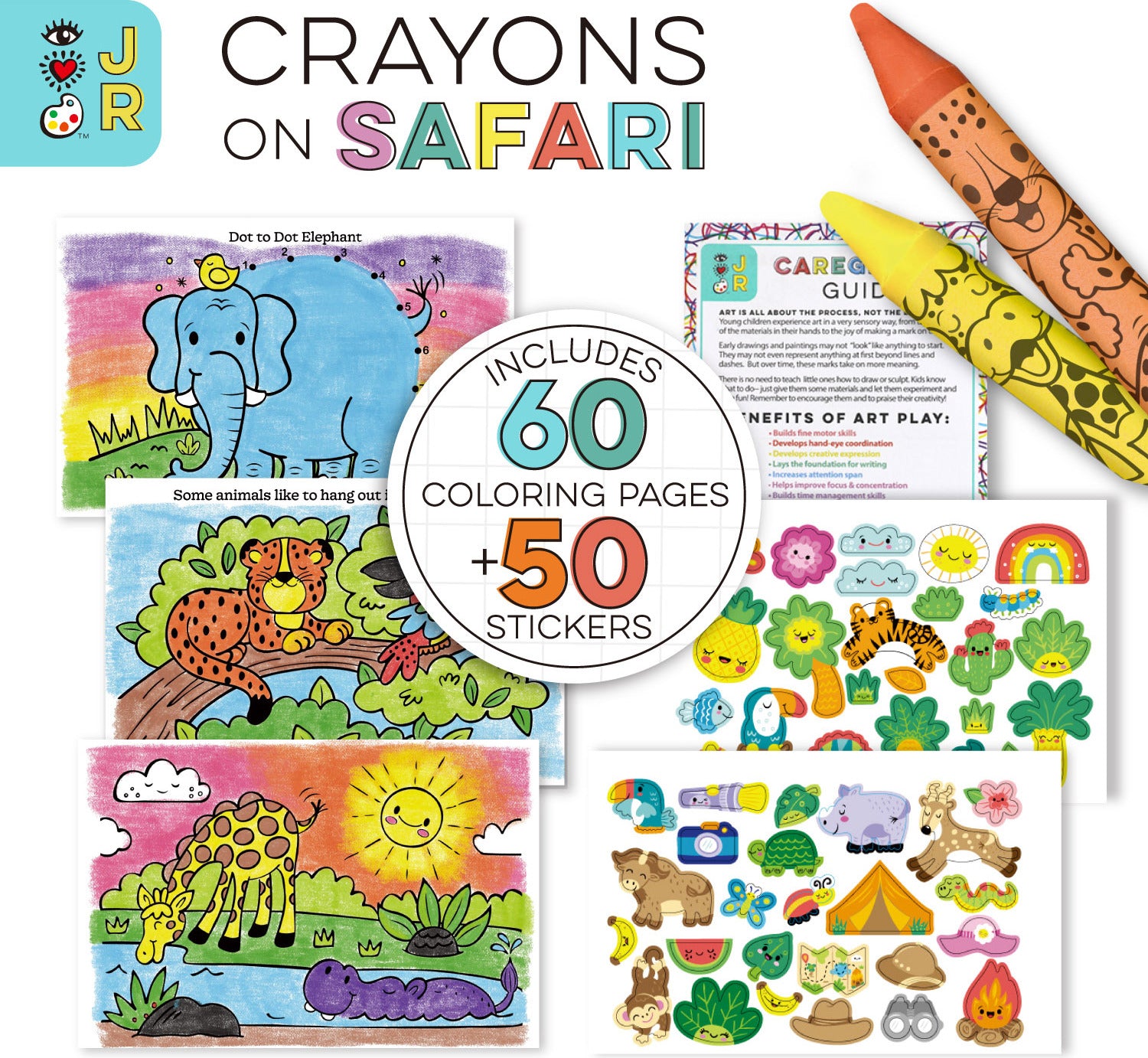 Crayons on Safari