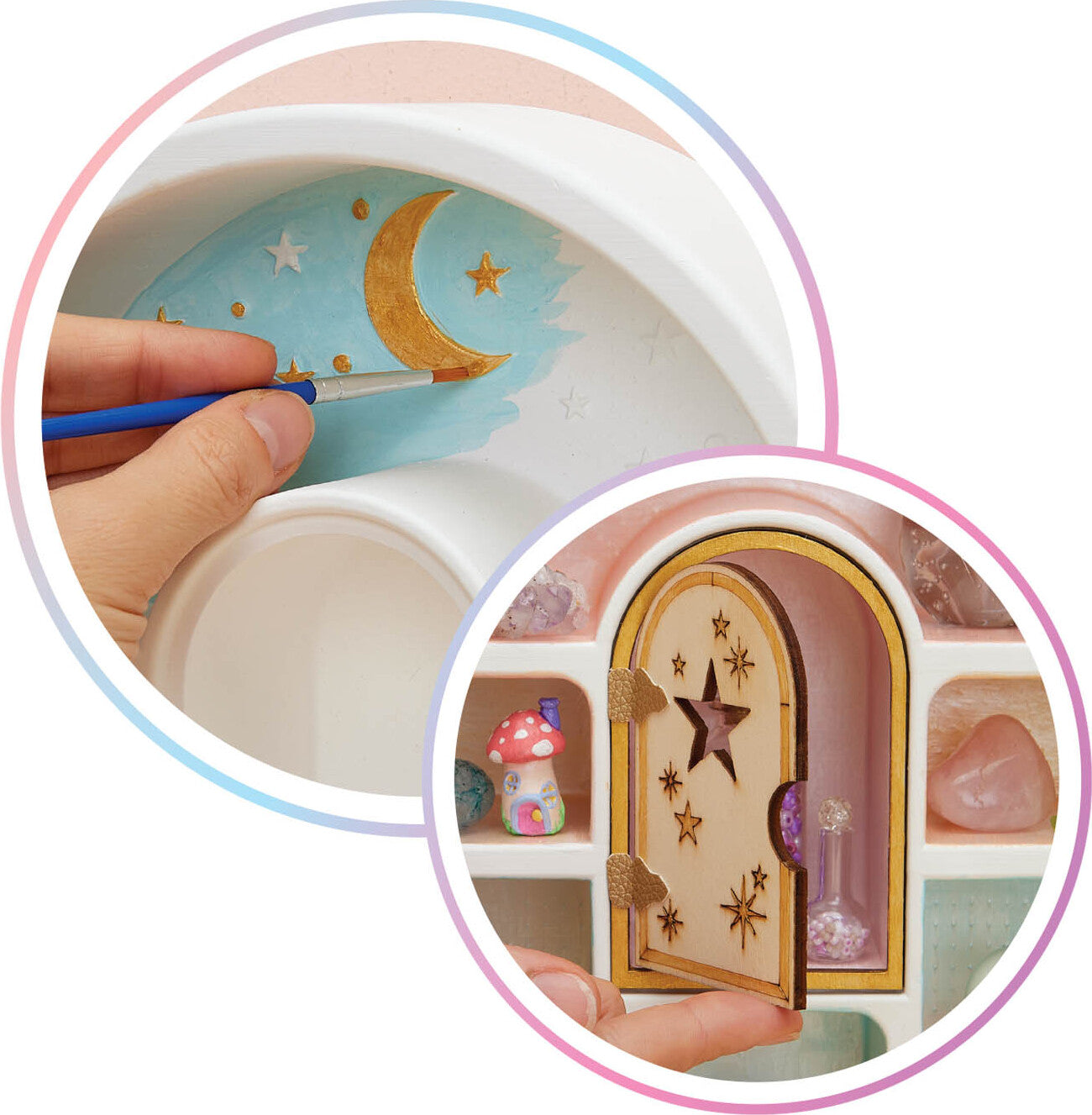 WishCraft Paint A Curio Shelf