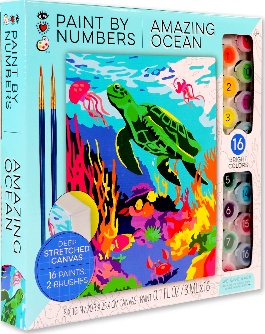 iHeartArt Paint by Numbers - Amazing Ocean