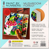 iHeartArt Paint by Numbers - Frog and Mushroom