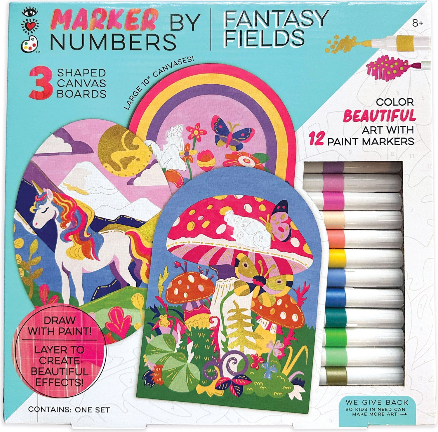 Marker By Number- Fantasy Fields