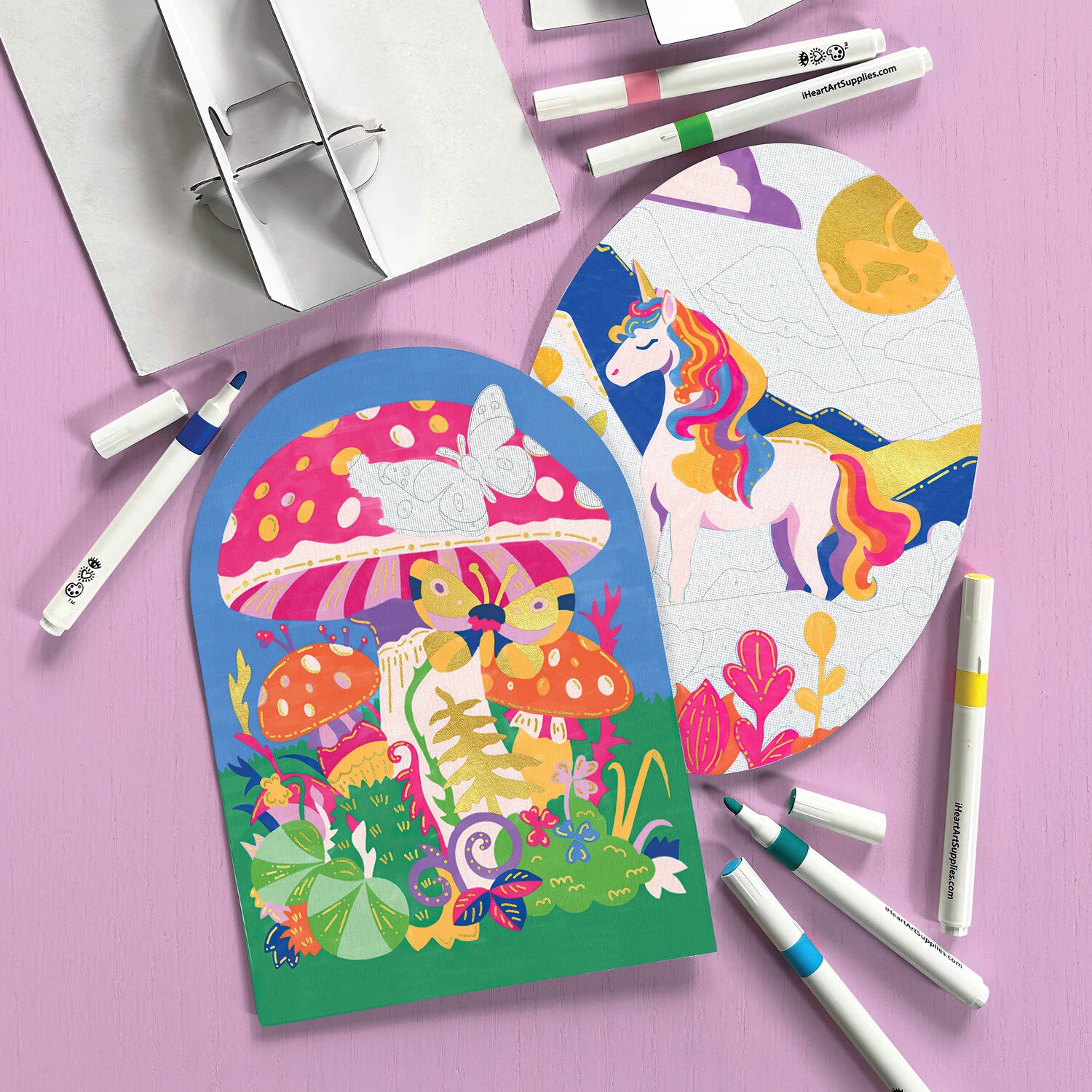 Marker By Number- Fantasy Fields