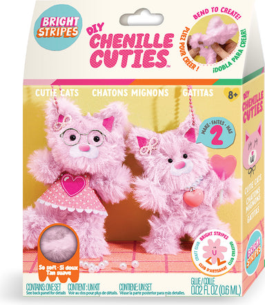 DIY Chenille Cuties- Cutie Cats