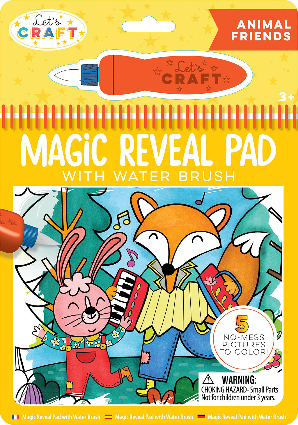 Magic Reveal Pad - Animal Friends