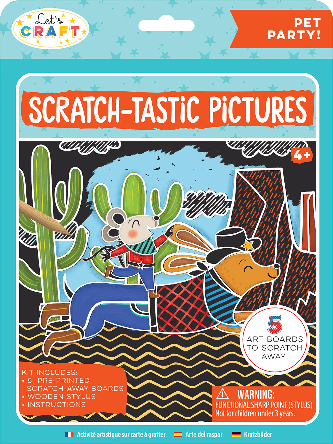 Scratch-Tastic Pictures Pet