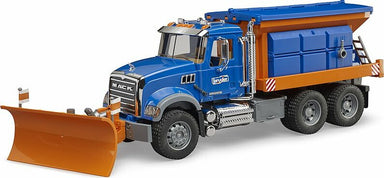 MACK Granite Dump Truck w/ Snow Plow Blade