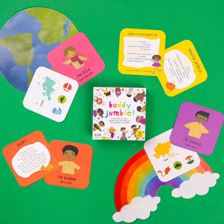Buddy Jumble Card  Game
