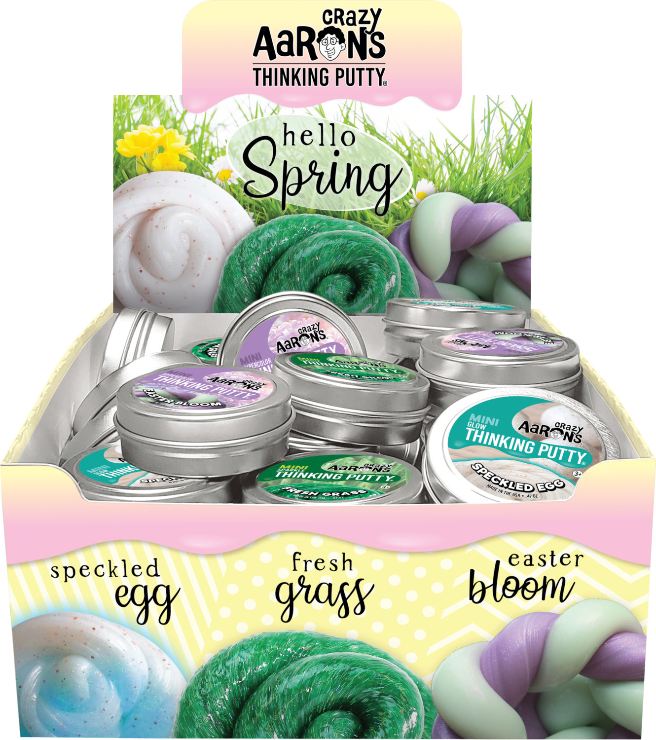 Puttyworld Easter Tin Assortment - Hello Spring