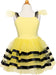 Bumble Bee Dress & Headband, Yellow/Black (Size 3-4)