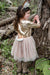 Woodland Deer Dress With Headpiece (Size 5-6)