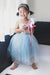 Blue Sequins Princess Dress (Size 5-6)