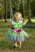 Fairy Blooms Deluxe Dress Green (Size 5-6)