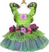 Fairy Blooms Deluxe Dress Green (Size 5-6)