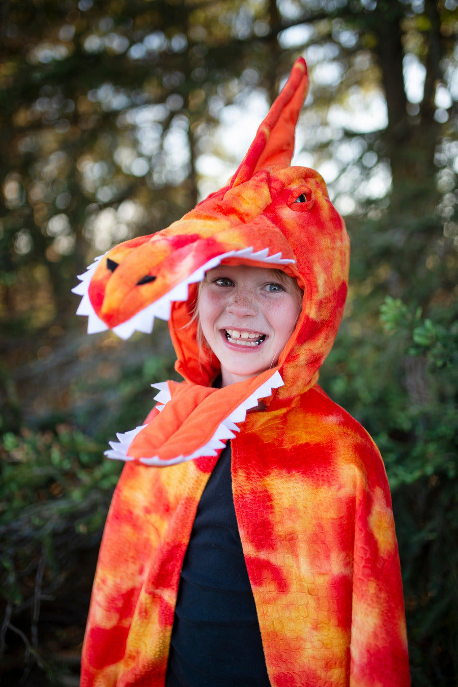 Grandasaurus Pterodactyl Cape, Orange (Size 4-6)