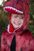 Grandasaurus T-Rex Cape w/Claws, Red/Black (Size 4-6)