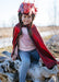 Ruby the Metallic Dragon Cape (Size 5-6)