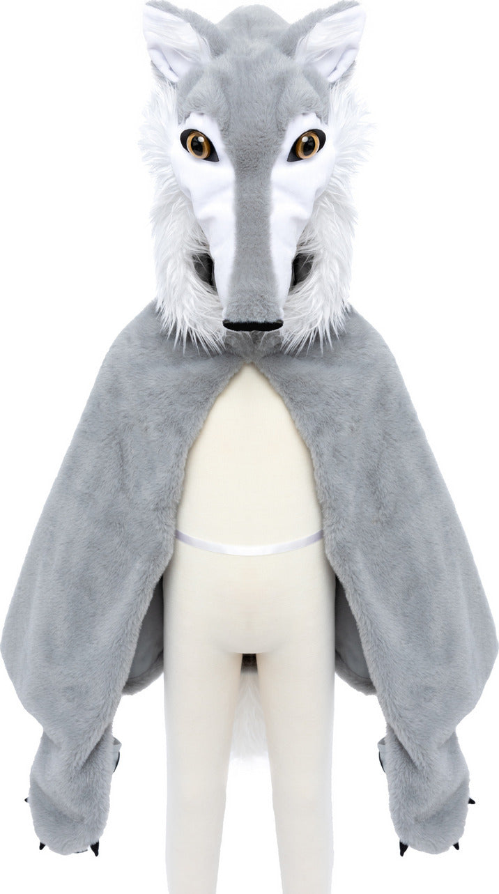 Woodland Storybook Wolf Cape
