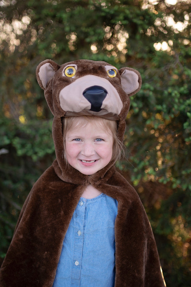 Storybook Bear Cape (Size 2-3)