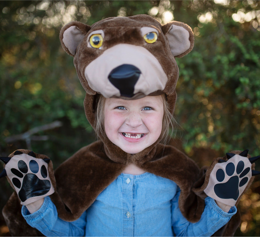 Storybook Bear Cape (Size 2-3)