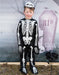 Glow in the Dark Skeleton Shirt, Pants and Mask (Size 3-4)