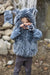 Big Bad Wolf Vest with Gloves (size 5-6)