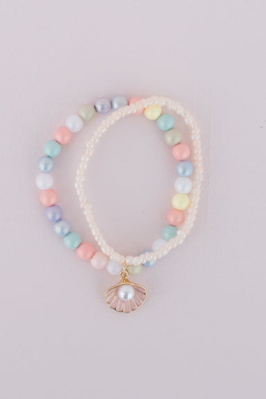 Boutique Pastel Shell Bracelet