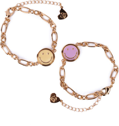 Boutique Chic All Smiles Spinner Bracelet