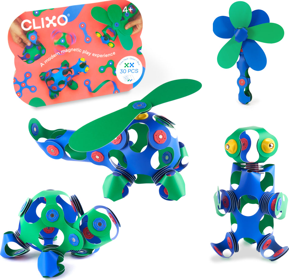 Clixo Crew Pack Blue & Green