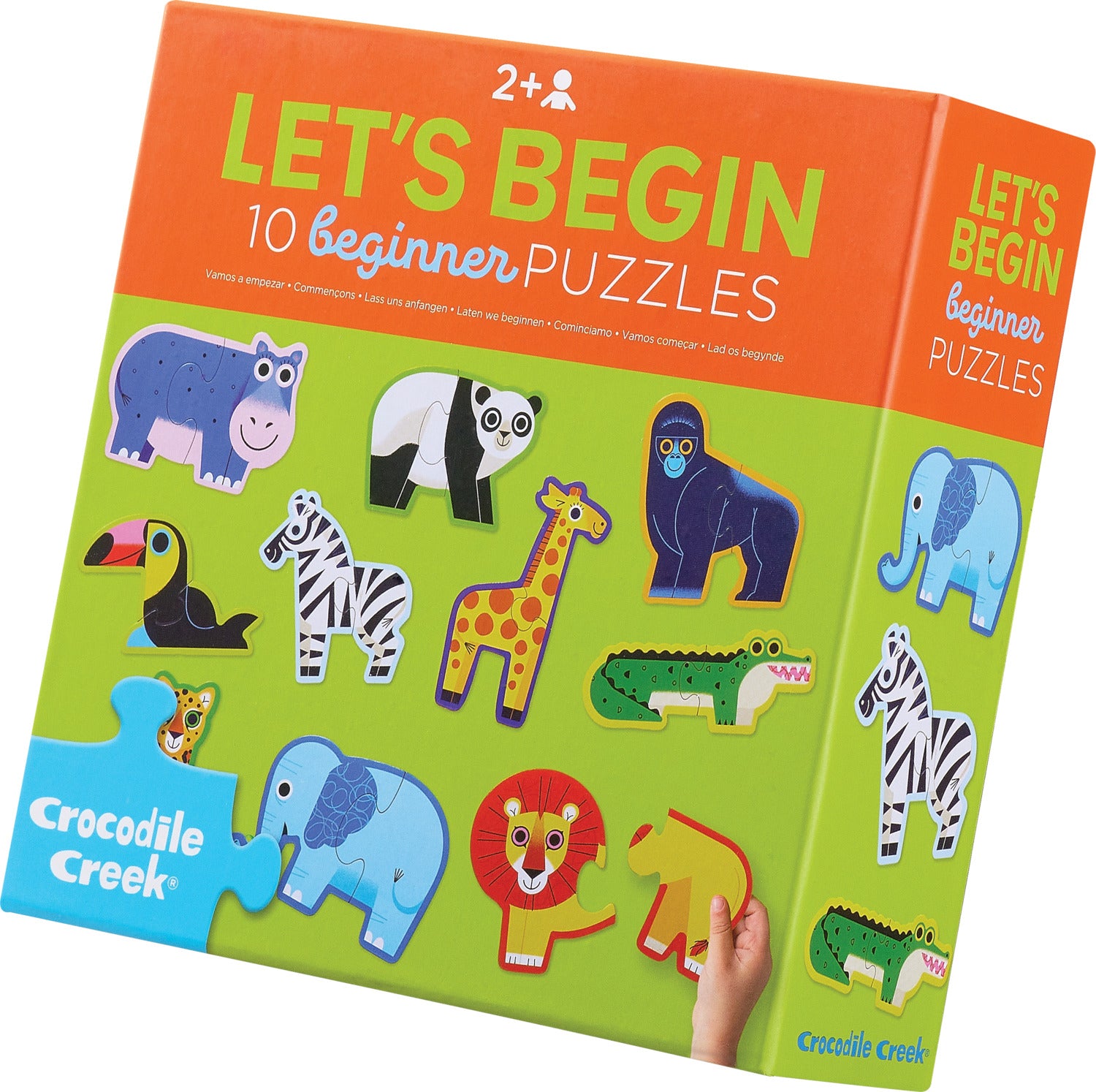 Let's Begin 2-Piece Box Puzzle - Jungle