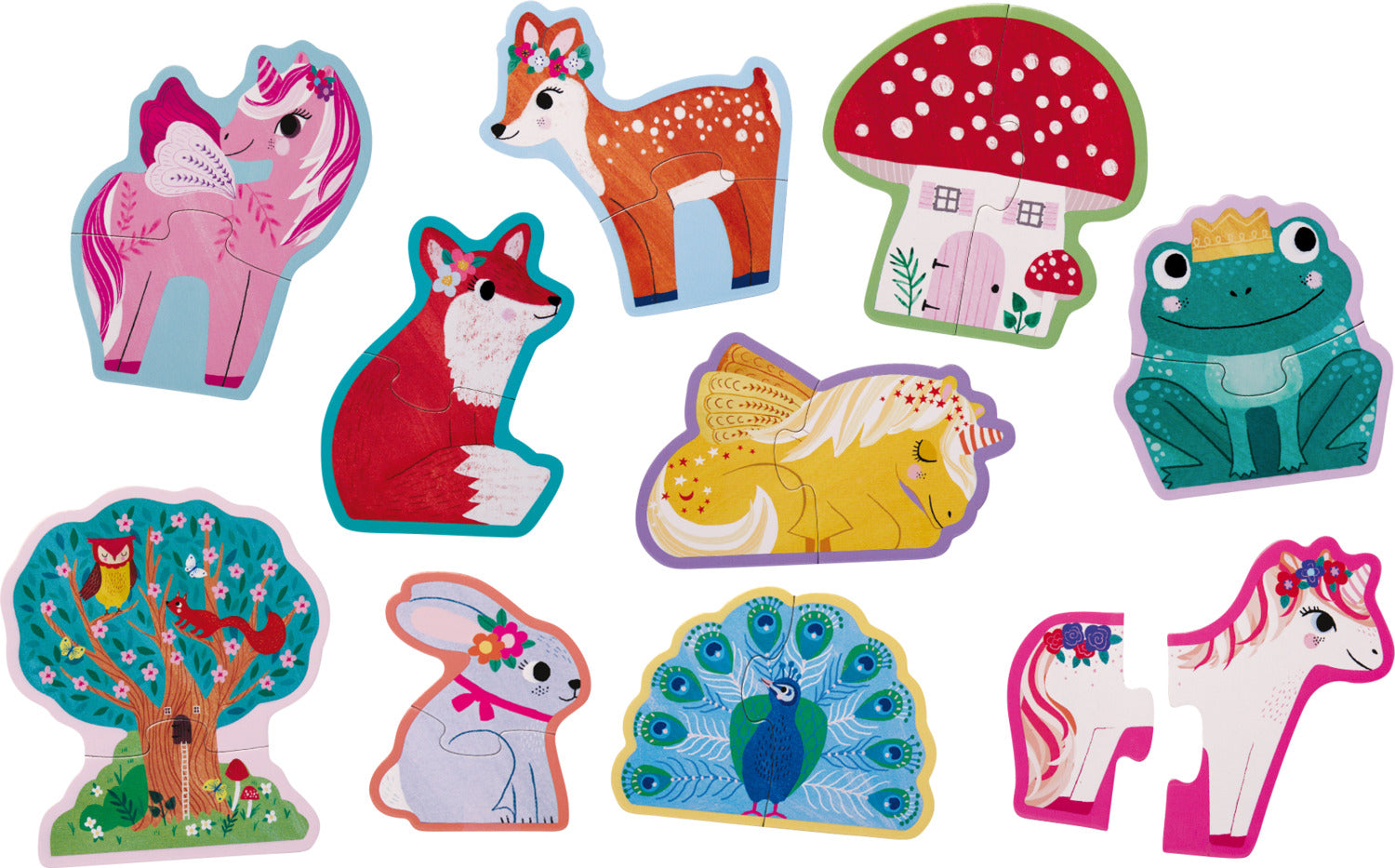 Let's Begin 2-Piece Box Puzzle - Unicorn