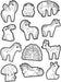 Coloring Stickers - Unicorn 